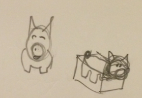 Truffle the book finding pig